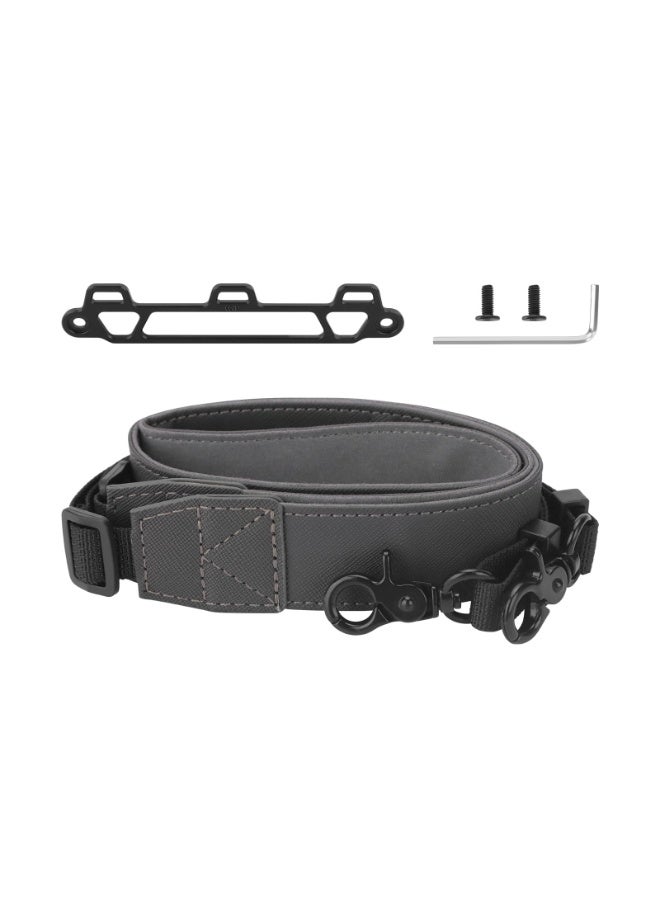 YelaJoy RC2 RC Remote Lanyard Neck Strap with 3 Hook Aluminum Bracket for DJI RC/RC 2 Remote Controller Accessories for DJI FLIP DJI Mini 3 4 5 Pro/Air 3S 3 2 2S / Mini 2 SE (Lanyard for DJI RC/RC2) - Image 1
